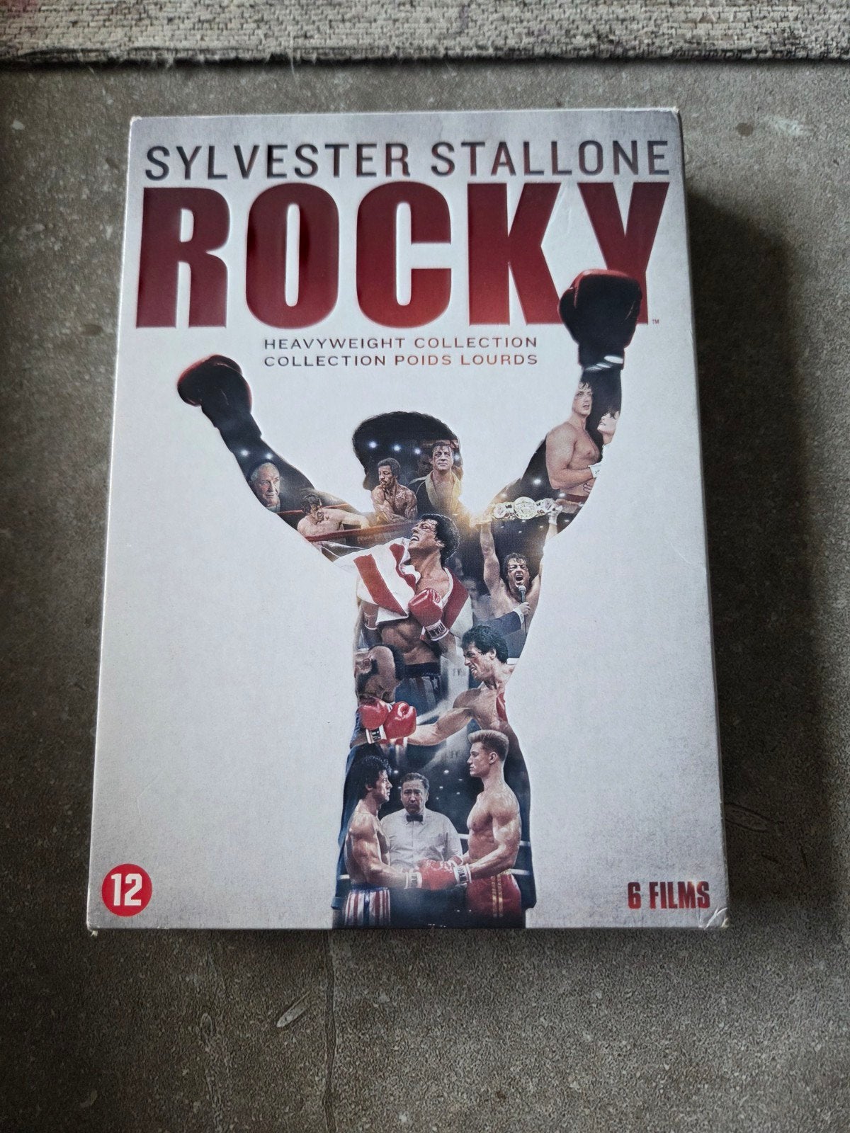 Rocky Heavyweight Collection - Sylvester Stallone DVD Box, Engels, Nederlands, Ophalen of Verzenden, Zo goed als nieuw