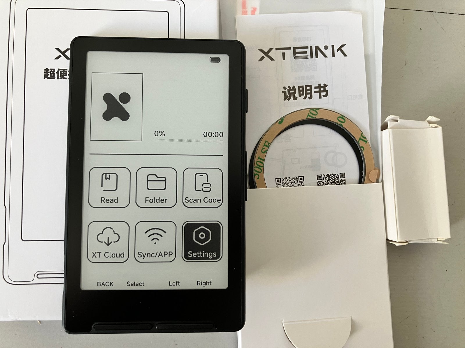 Xteink e-reader zwart, Ophalen, 6 inch of minder, Nieuw, Wi-Fi