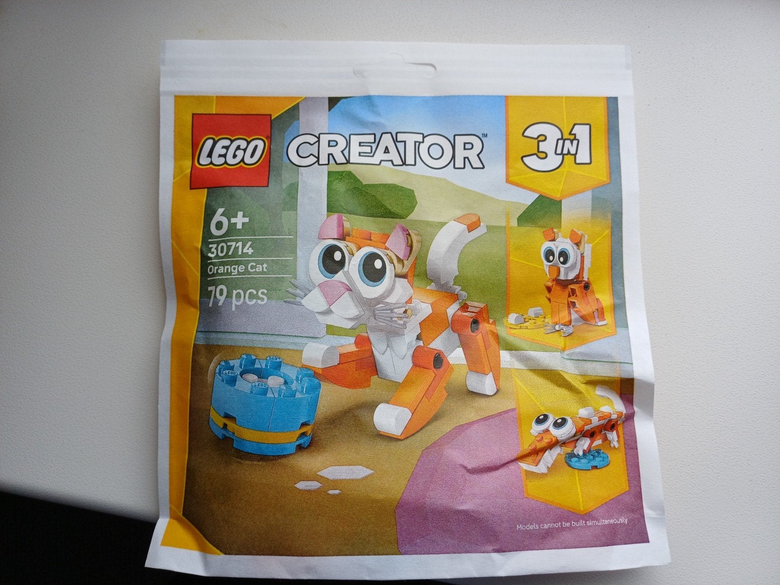 Lego creator oranje kat, Ophalen, Nieuw, Complete set, Lego