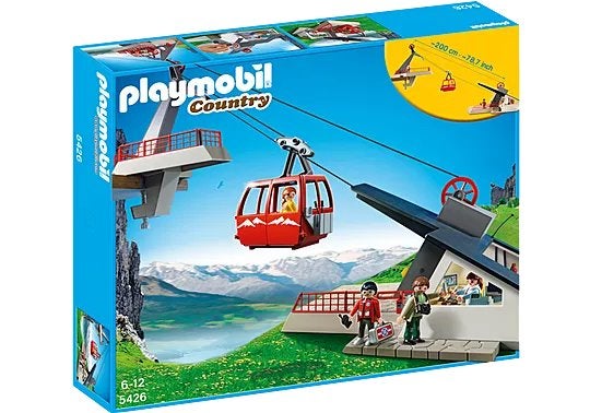Playmobil Country Kabelbaan (5426) - Niet compleet, Gebruikt, Complete set, Overige typen, Ophalen of Verzenden