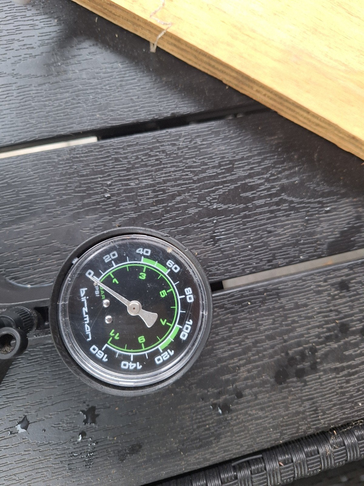 Birzman Snap-It Apogee Fietspomp met Drukmeter, Ophalen, Drukmeter, Gebruikt