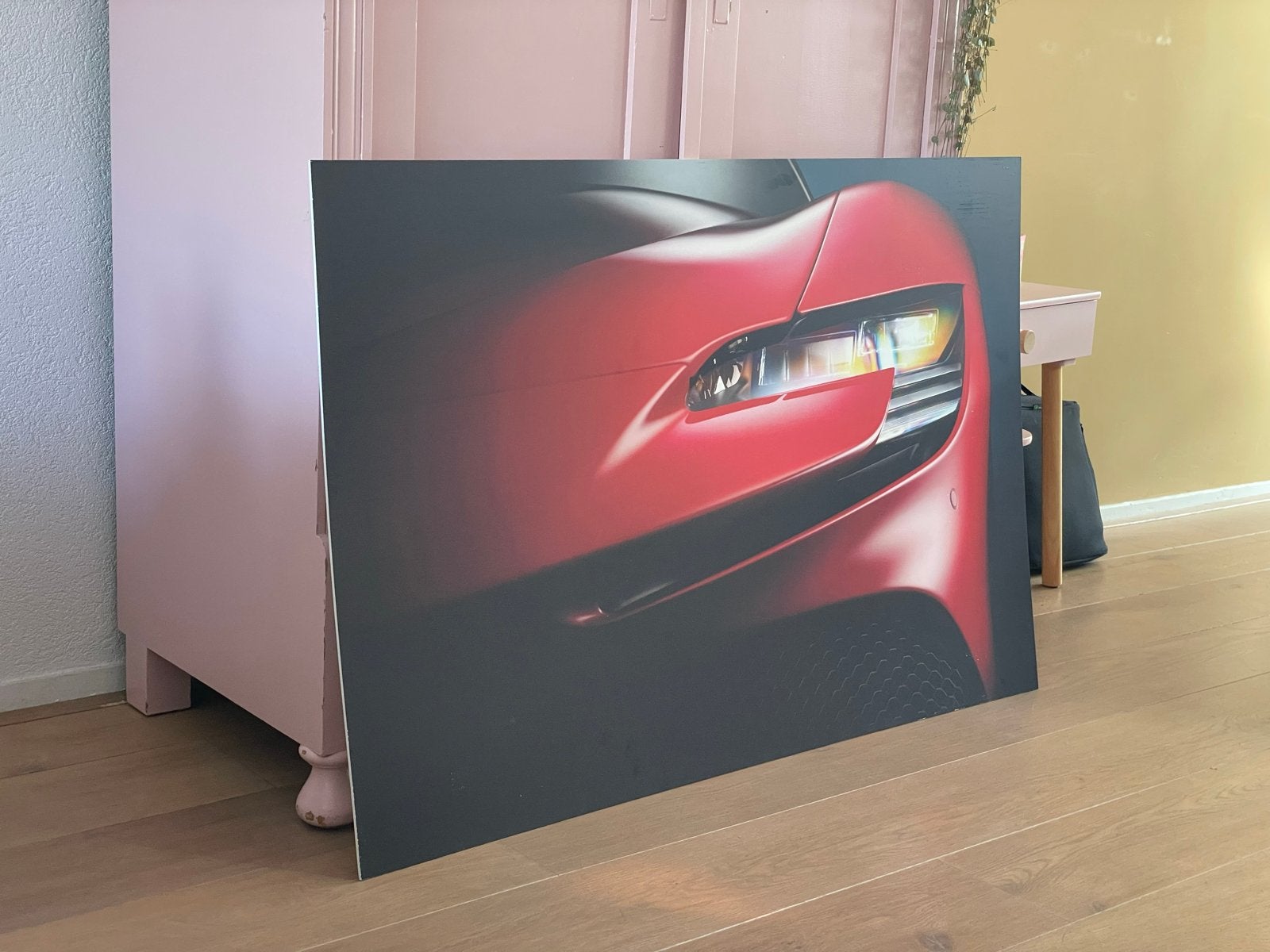 Ferrari SF90 Stradale Foto op Dibond - 120x80cm, Ophalen, Gebruikt, Oorspronkelijke maker, Print
