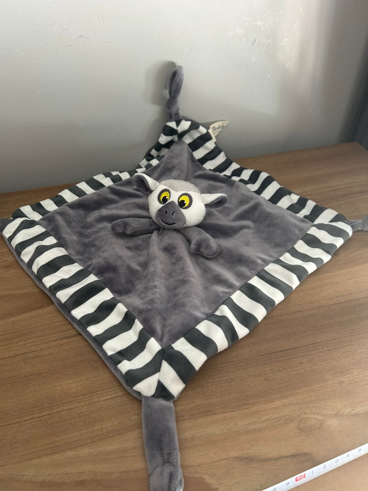 My teddy teddykompaniet ringstaart maki knuffeldoekje, Verzenden, Zo goed als nieuw, Overige typen