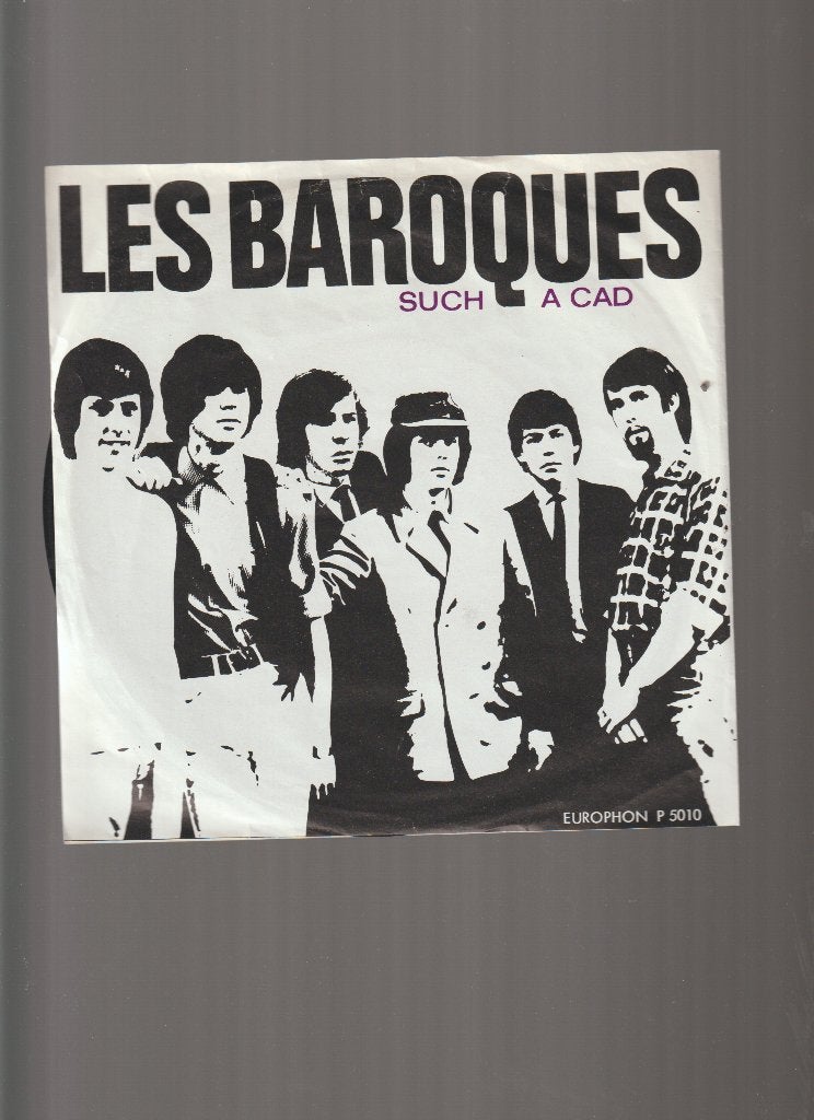 LES  BAROQUES  --  SUCH  A  CAD, 7 inch, Zo goed als nieuw, Pop, Fotohoes