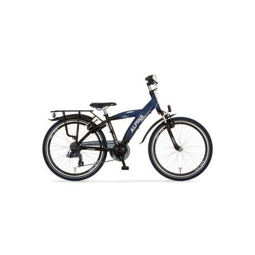 ALPINA Yabber Jongens Sporty Blue Matt - Jet Black M 36cm, Ophalen, 24 inch, ALPINA, -