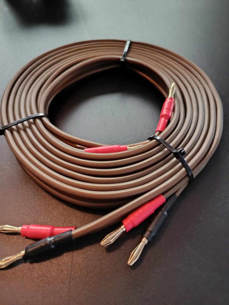 Van den Hul M C The Goldwater Luidsprekerkabel 2x 1,75m, Ophalen of Verzenden