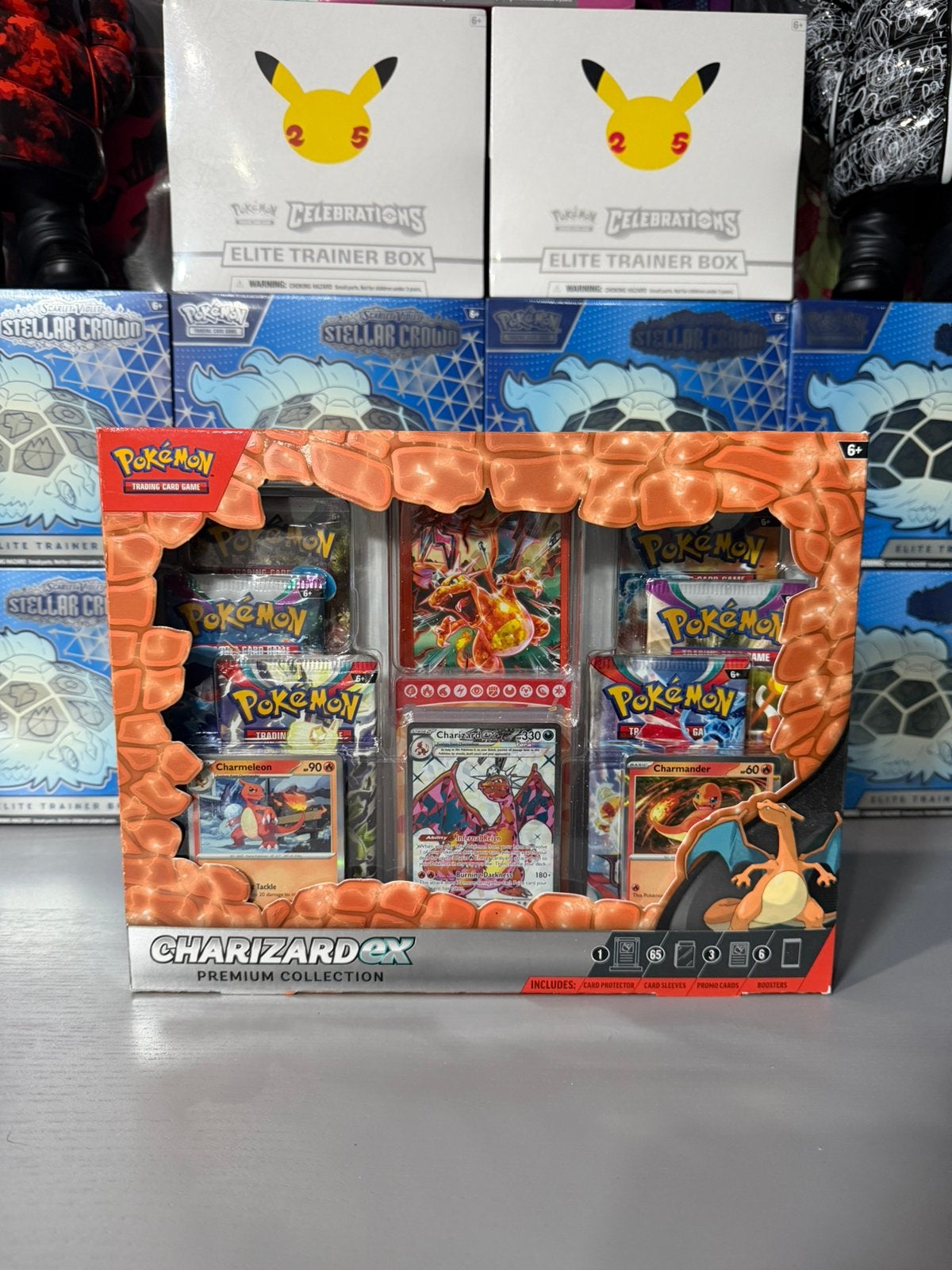 Charizard EX Premium Collection, Ophalen of Verzenden, Nieuw, Boosterbox, Foil