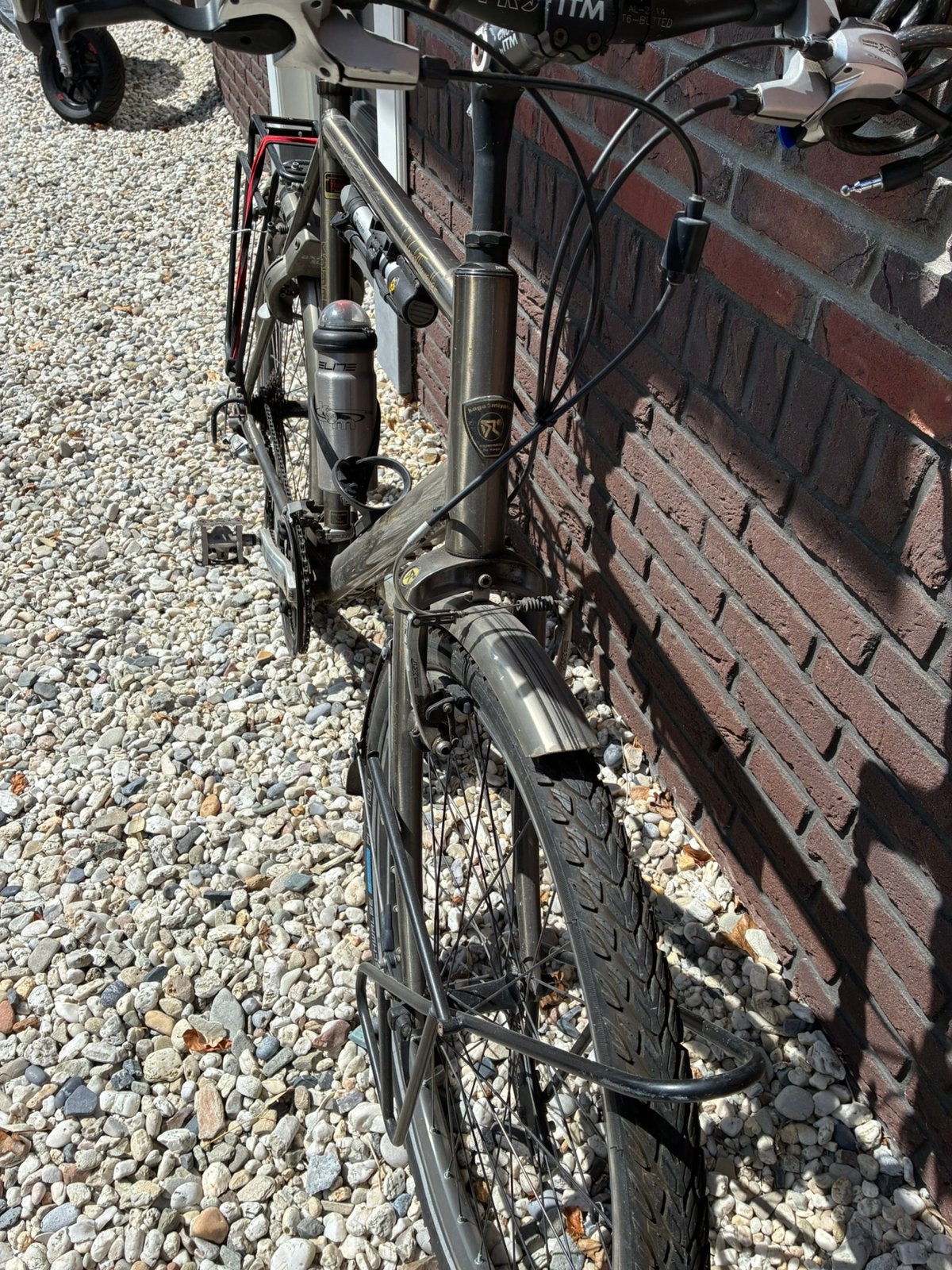 Koga Miyara WorldTraveller, Fietsen en Brommers, Fietsen | Tandems, Gebruikt, Velgrem, 61 cm of meer, Ophalen of Verzenden