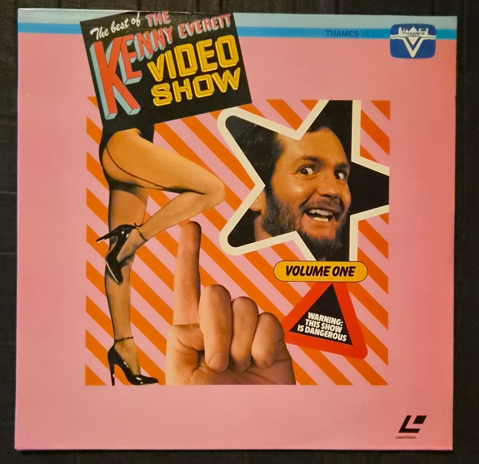 Kenny Everett op Laserdisc, Engels, Alle leeftijden, Ophalen of Verzenden, Zo goed als nieuw