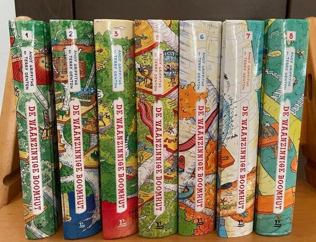 De Waanzinnige Boomhut Boeken 1-3, 5-8 + Menselijk Lichaam, Ophalen of Verzenden, Gelezen, Fictie algemeen