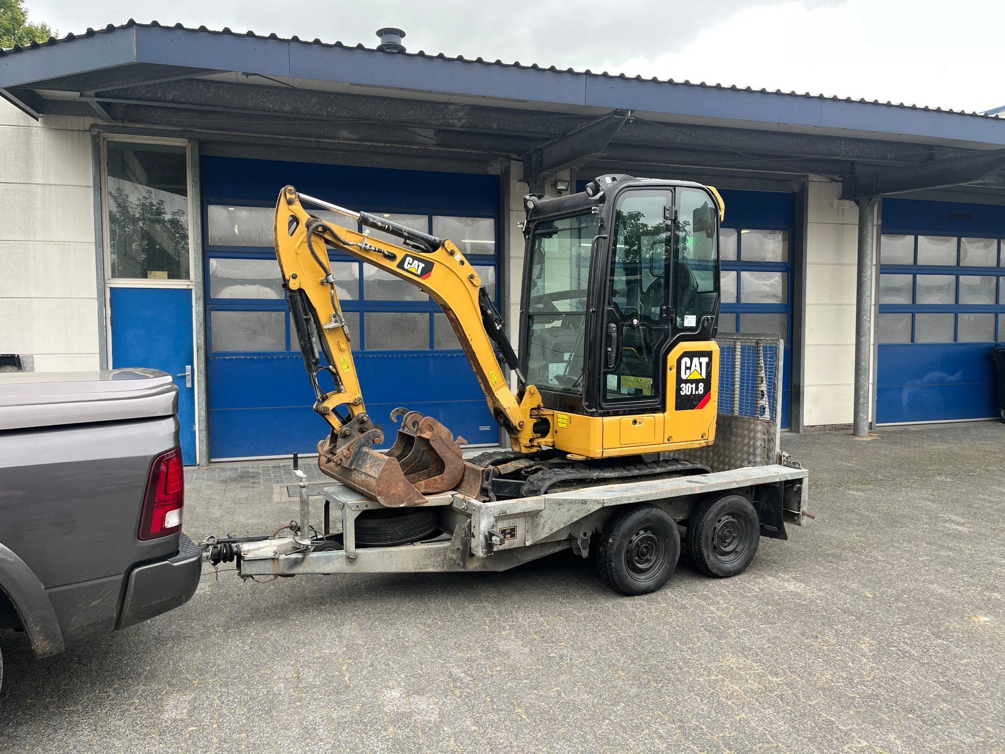 Caterpillar Cat 301.8 NextGen Minigraver incl aanhanger, Caterpillar, Nvt, NL, Graafmachine