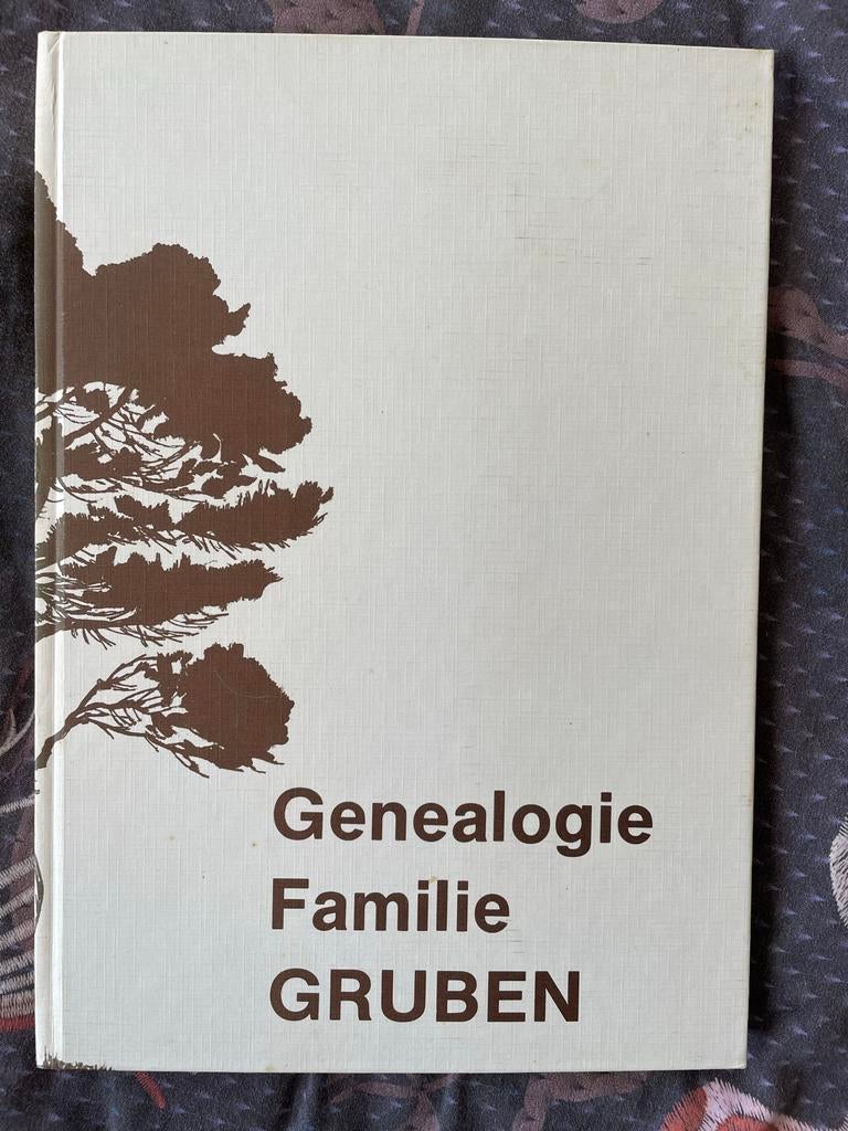 Genealogie Groninger Familie GRUBEN, Ophalen of Verzenden, Gelezen