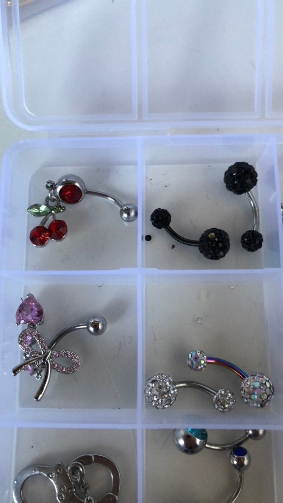 navel piercings, Navelpiercing, Staal, Nieuw, Ophalen of Verzenden
