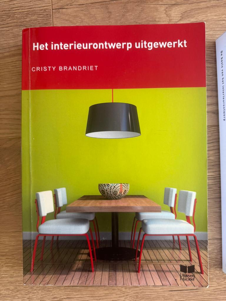 Het interieur ontwerp uitgewerkt / cristy Bandriet, Ophalen of Verzenden, Zo goed als nieuw, Architectuur algemeen
