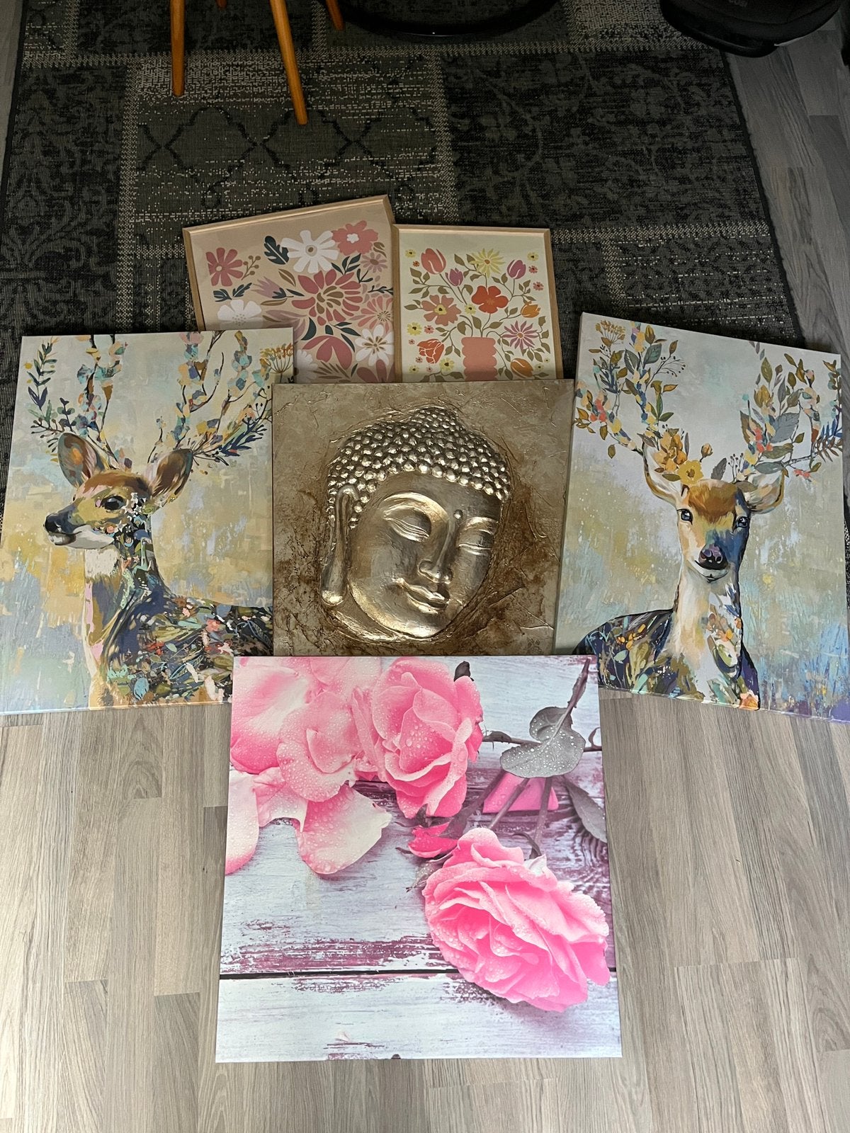 GRATIS schilderijen/canvassen, Ophalen, Zo goed als nieuw, Minder dan 50 cm, Schilderij