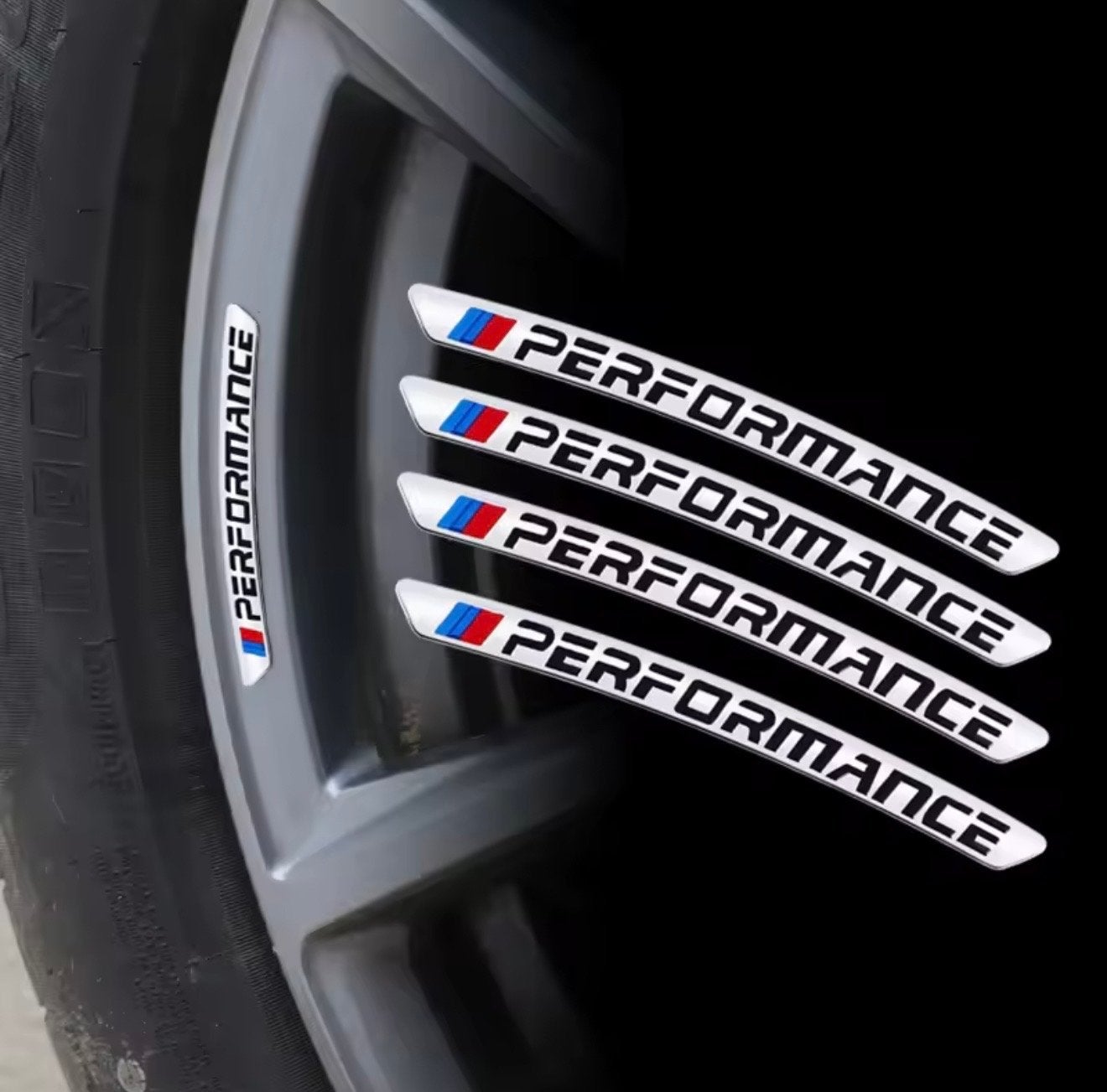 Bmw Performance badge voor de Velgen. Nieuw!, Auto diversen, Tuning en Styling, Ophalen of Verzenden