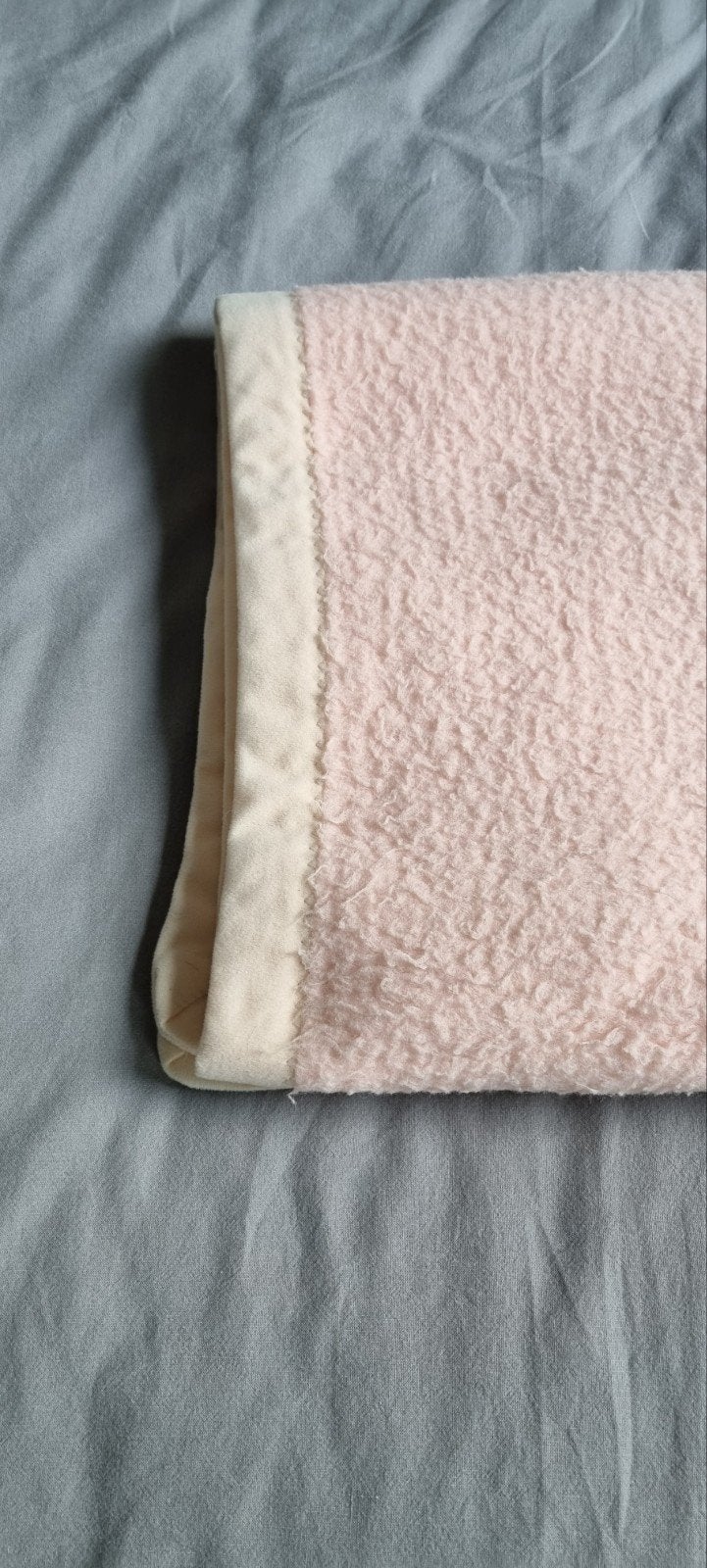 Laaks Brocante, vintage kinderdekentje roze, Ophalen, Gebruikt, Deken