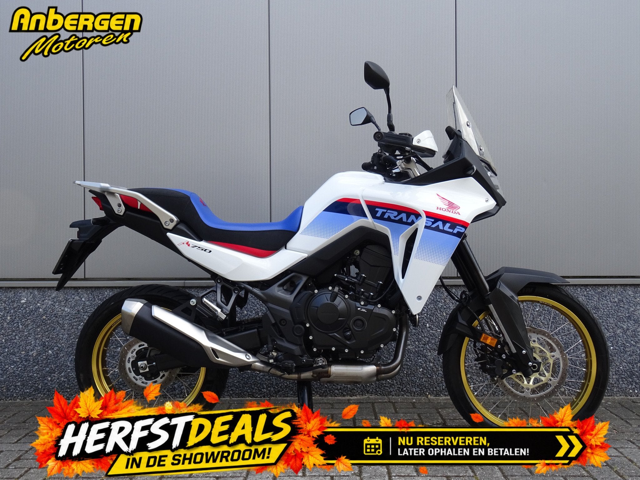 Honda XL 750 TRANSALP (bj 2023), Motoren, 750 cc, Toermotor, Gebruikt, Bedrijf