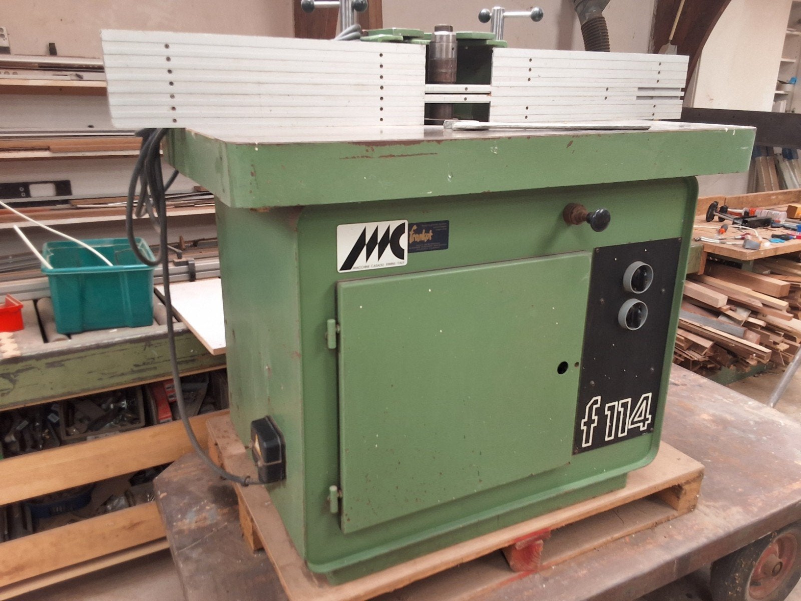 freesmachine casadei f114, Ophalen