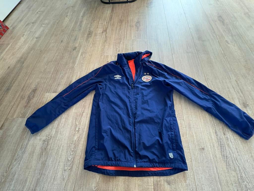 PSV Wind jack/jas maat M, Ophalen of Verzenden, Zo goed als nieuw, Blauw, Voetbal