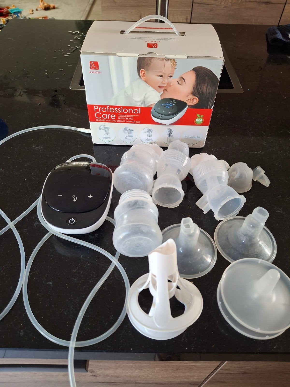 Horigen Professional Care dubbele elektrische borstkolf, Ophalen, Gebruikt