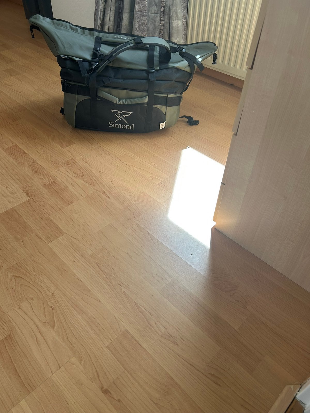 Duffelbag Simond, 40 tot 60 cm, 20 tot 30 cm, Ophalen of Verzenden, Groen