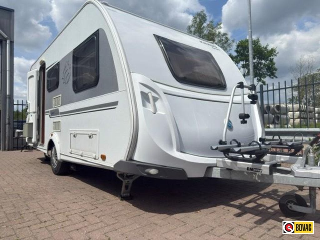 Knaus 460 eu, mover, electr uitdraaist. voortent, fietsrek., Standaardzit, Schokbreker, Bedrijf, Knaus