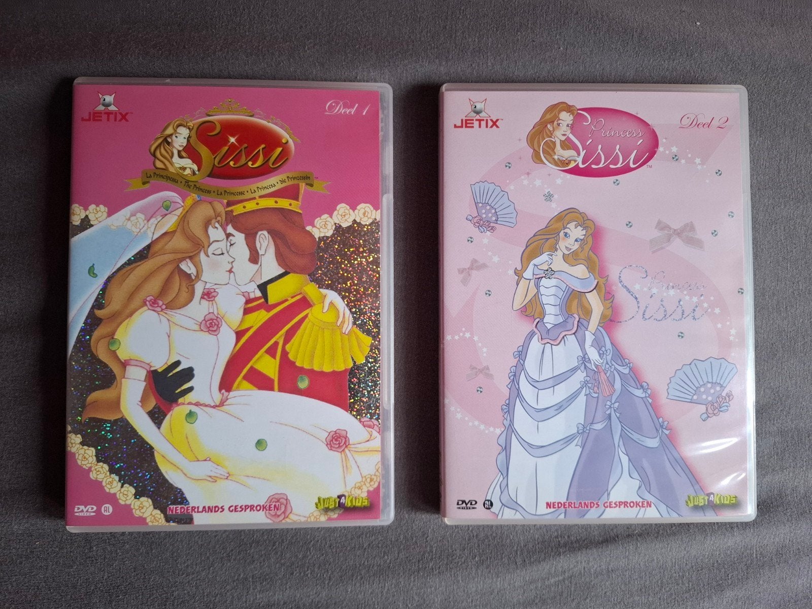 Prinses Sissi Deel 1 & 2 DVD - Nederlands Gesproken, Alle leeftijden, Tv-serie, Zo goed als nieuw, Familie