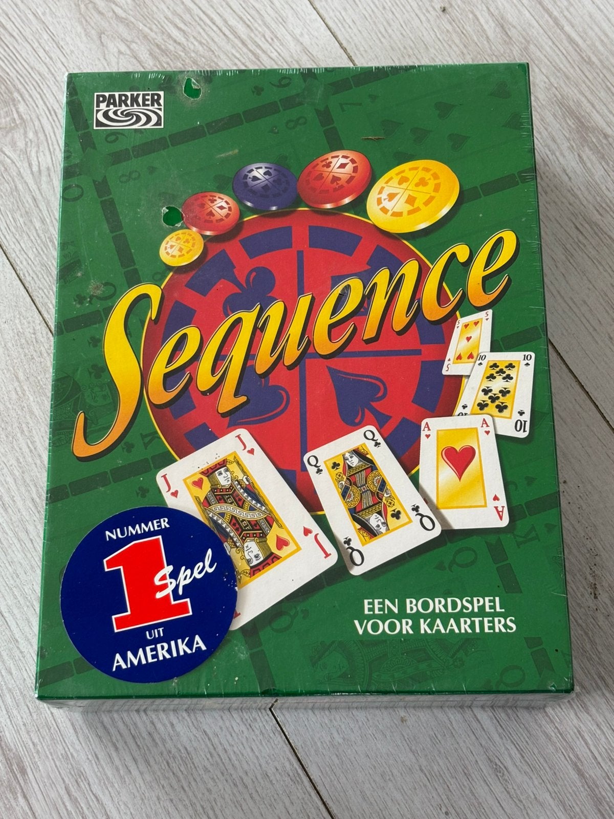 Sequence nieuw, Hobby en Vrije tijd, Gezelschapsspellen | Bordspellen, Ophalen of Verzenden, Zo goed als nieuw