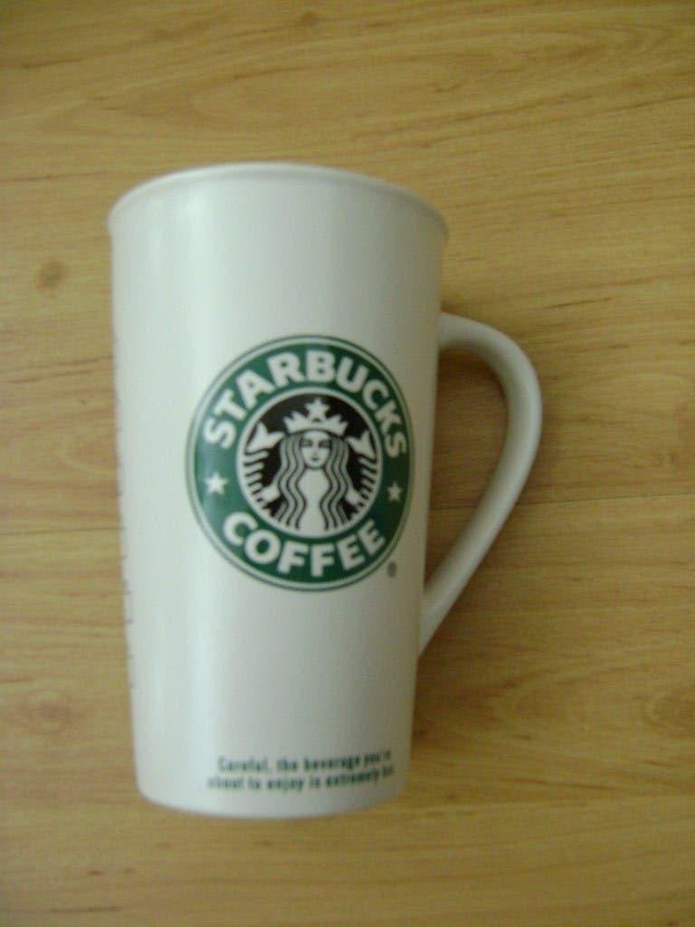 Starbucks hoge mok / beker, Zo goed als nieuw, Overige stijlen, Starbucks, Aardewerk