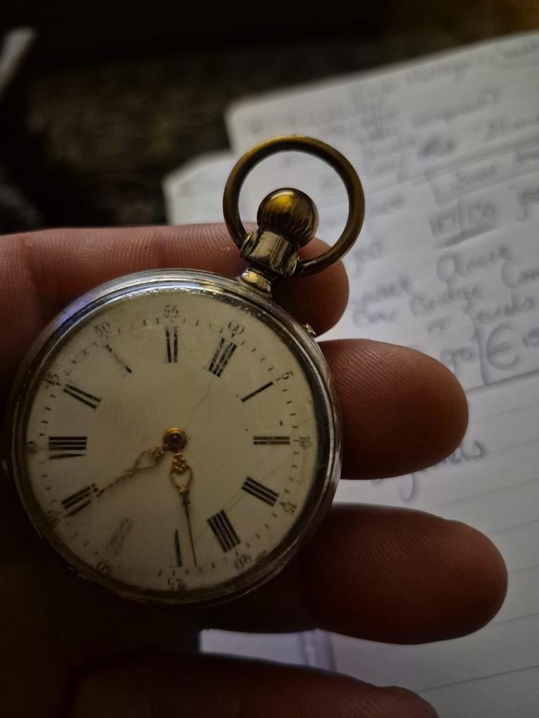 Antiek Zakhorloge - Meer dan 100 jaar oud, Sieraden, Tassen en Uiterlijk, Horloges | Antiek, Overige merken, Overige materialen