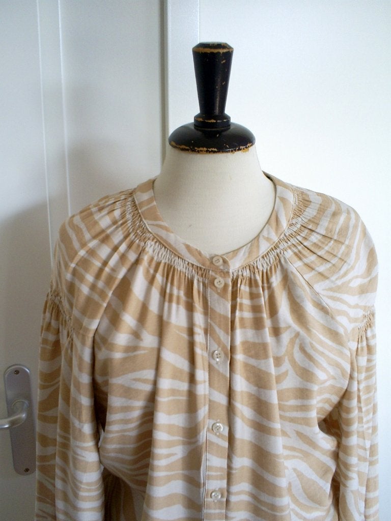 blouse van OUI mt. 40, Maat 38/40 (M), Verzenden, Beige, Oui blouse