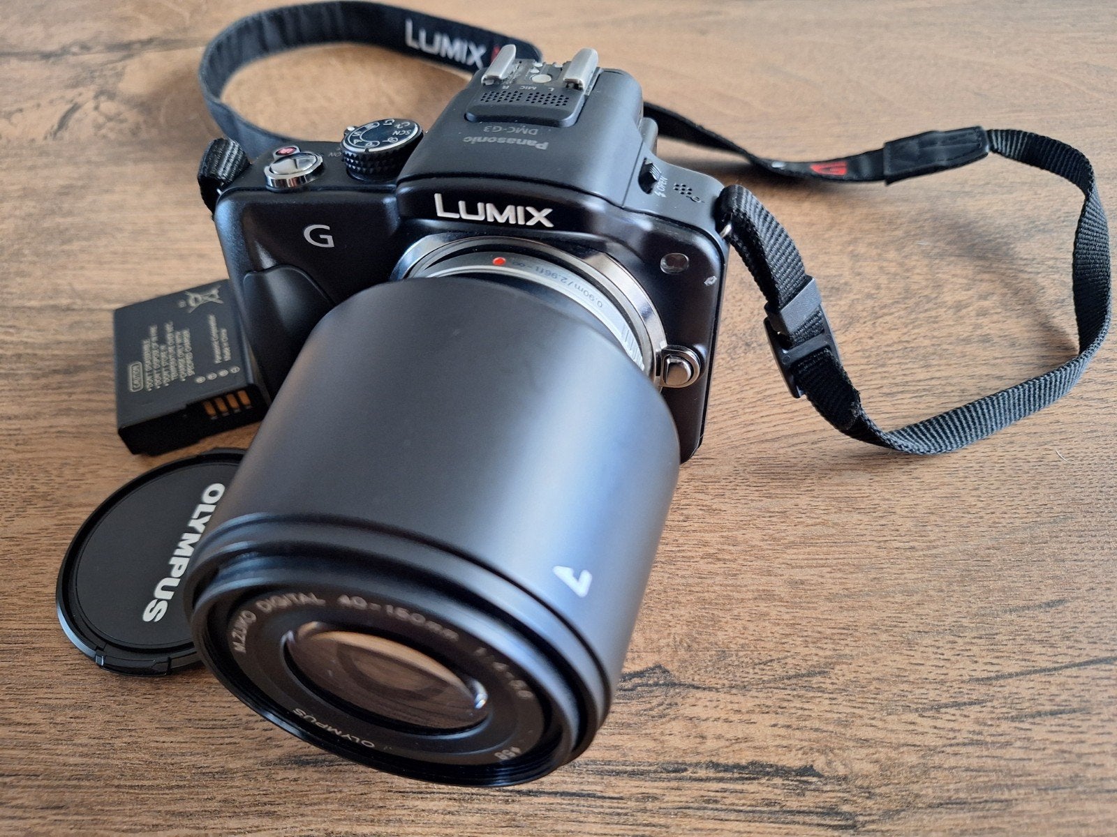 PANASONIC DMC- G3 ( MFT) INCL. 2 LENZEN., Ingebouwde flitser, Panasonic, Lensdop, Ophalen of Verzenden