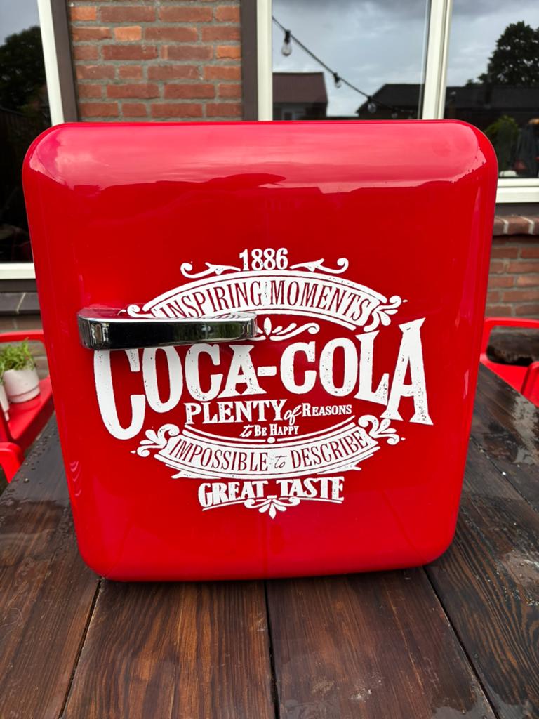 Retro coca cola koelkast, Witgoed en Apparatuur, Koelkasten en IJskasten, Zonder vriesvak, Minder dan 85 cm, Geen, Ophalen of Verzenden