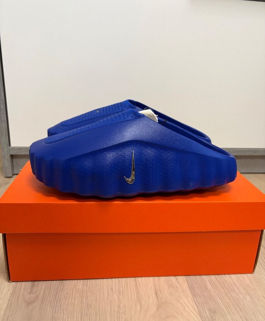 Nike mind 001 old royal/metallic silver, Slippers, Blauw, Nike, Nieuw