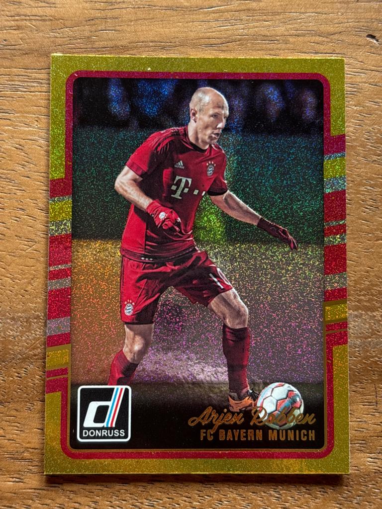 Arjen Robben FC Bayern München Panini Donruss Soccer Kaart, Ophalen of Verzenden, Zo goed als nieuw, Buitenlandse clubs, Spelerskaart