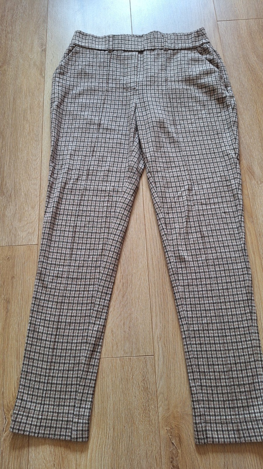 Gave geruite broek van Josephine&Co maat 38!, Kleding | Dames, Maat 38/40 (M), Josephine & Co, Bruin, Ophalen of Verzenden