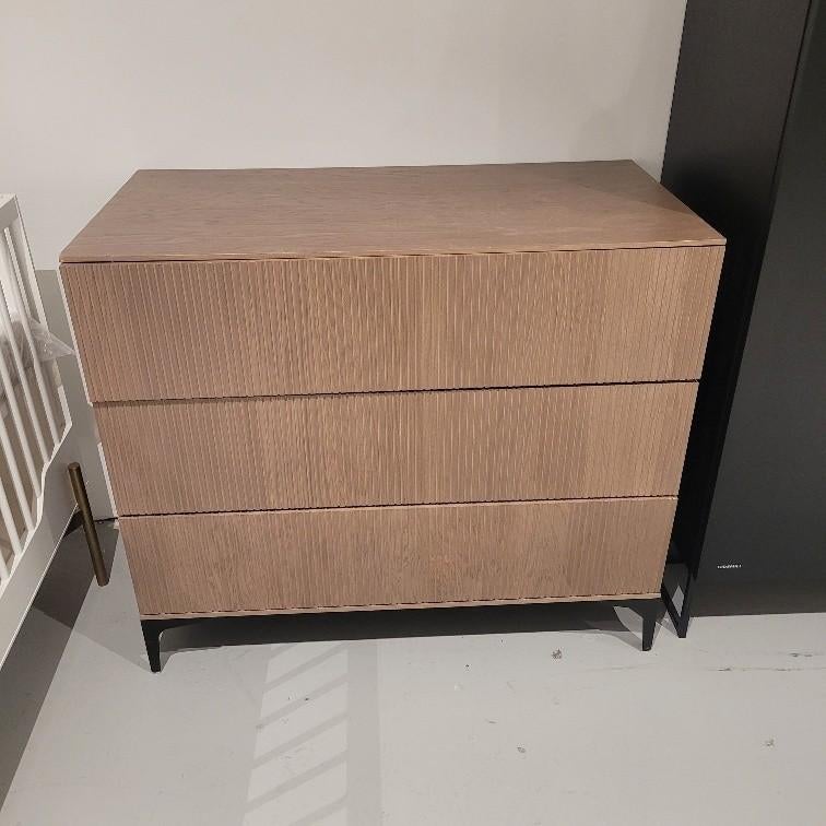 Kidsmill Levi Commode - Incl. Rechte Potenset - Walnoot, Ophalen, Gebruikt, 50 tot 70 cm, 100 cm of meer