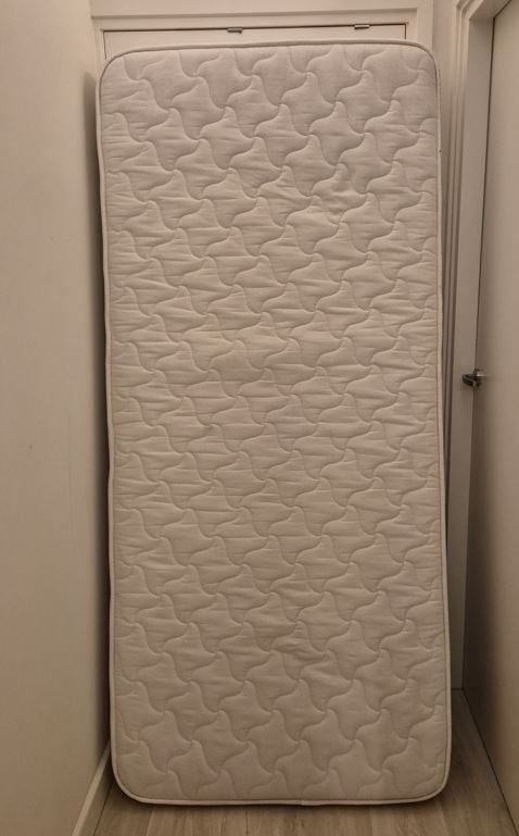mattress 90x200, Ophalen, Zo goed als nieuw, Eenpersoons, 90 cm