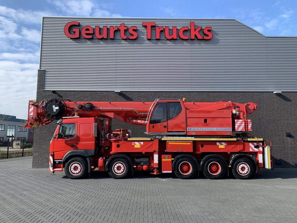 Volvo FM 460 ERKIN WORLD POWER ER 2070 T-4.1 CRANE/KRAN/KRAA, Auto's, Automaat, 460 pk, Euro 6, Xenon verlichting