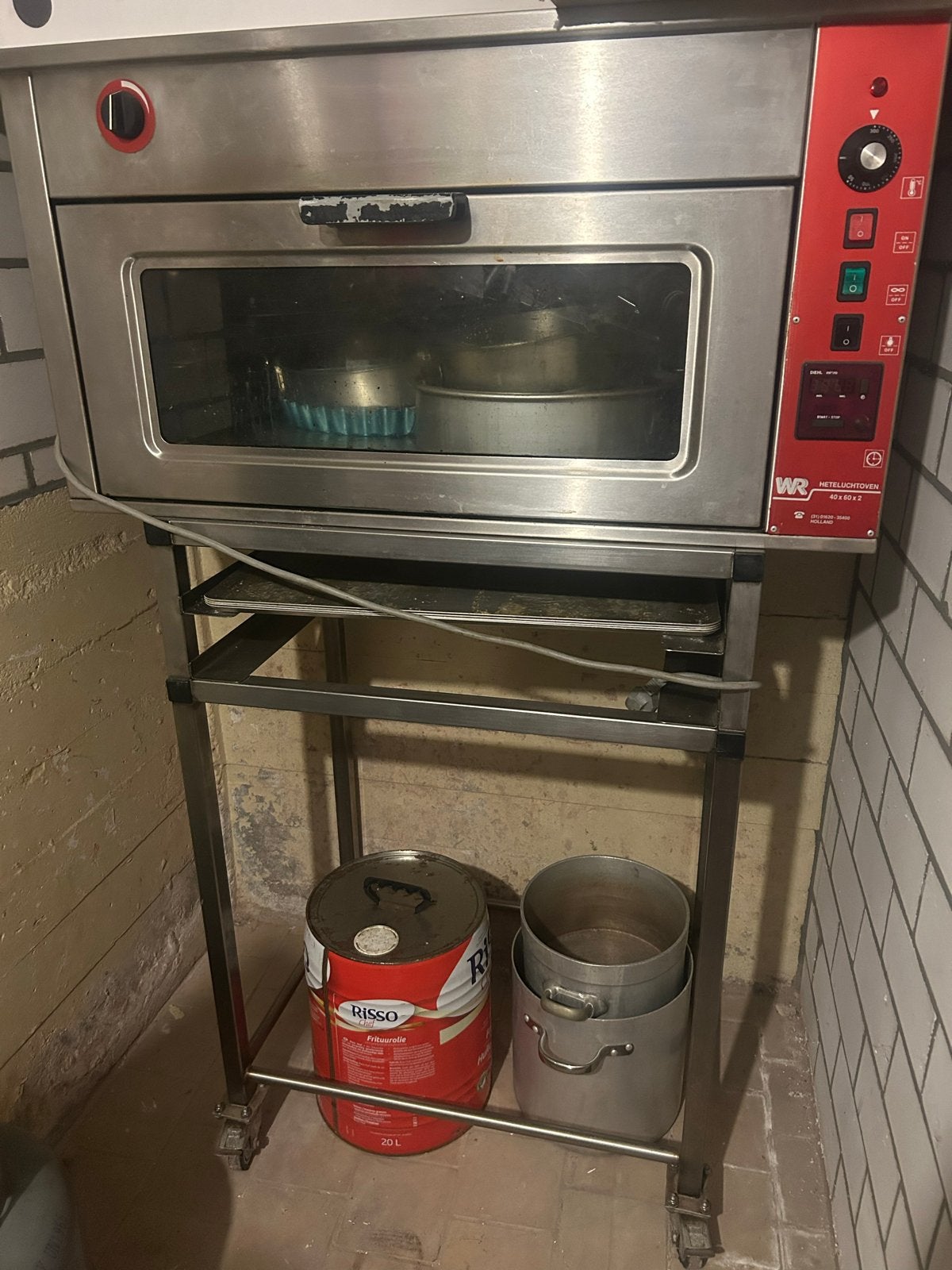 WR Heteluchtoven - Professionele Horeca Oven, Ophalen, Gebruikt, 60 cm of meer