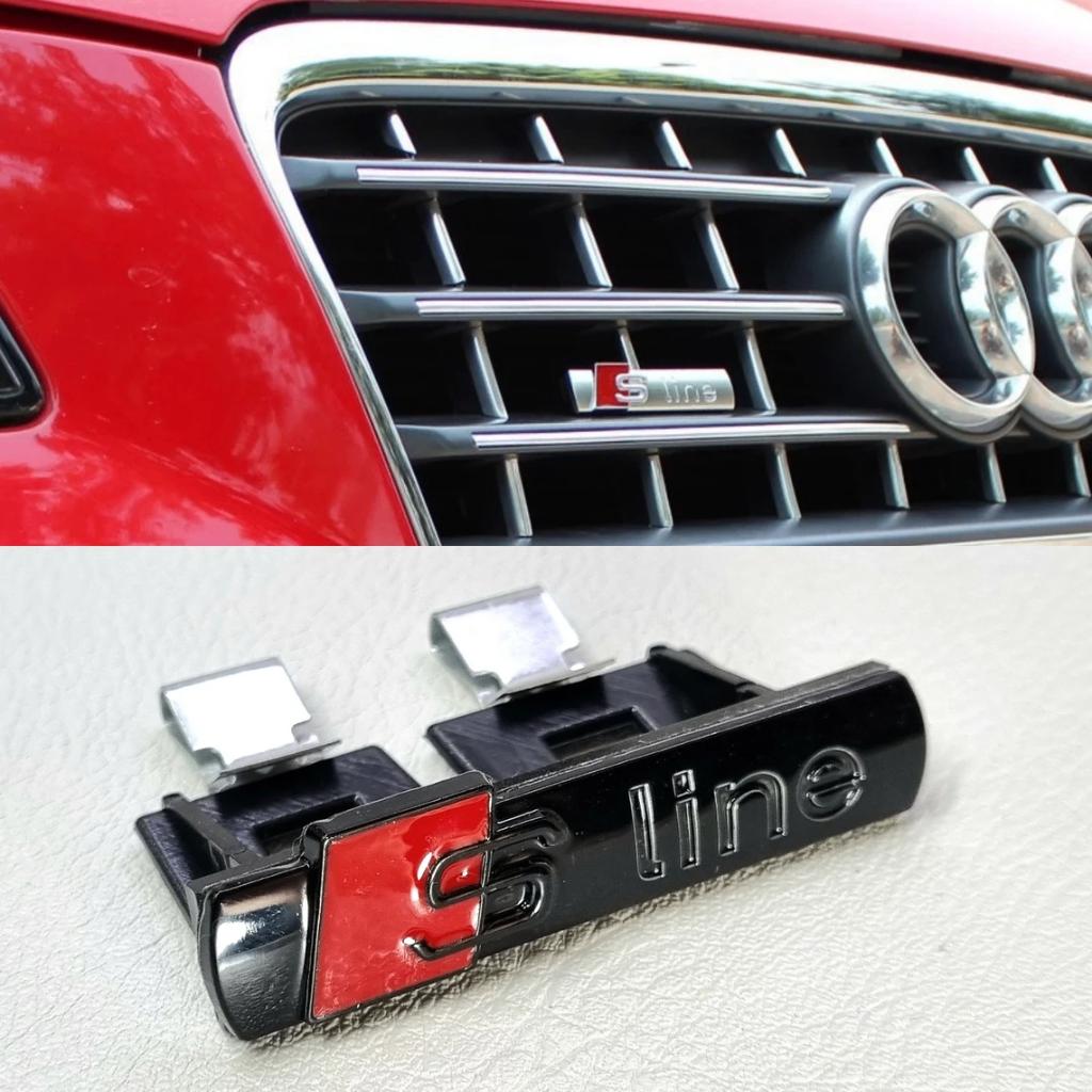 Audi S-line grill Badges, Ophalen of Verzenden, Nieuw