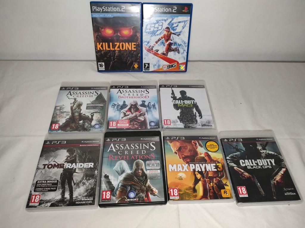 Playstation 2 en 3 spelen, doe een goed bod, Avontuur en Actie, 2e hands, Gebruikt, Vanaf 18 jaar