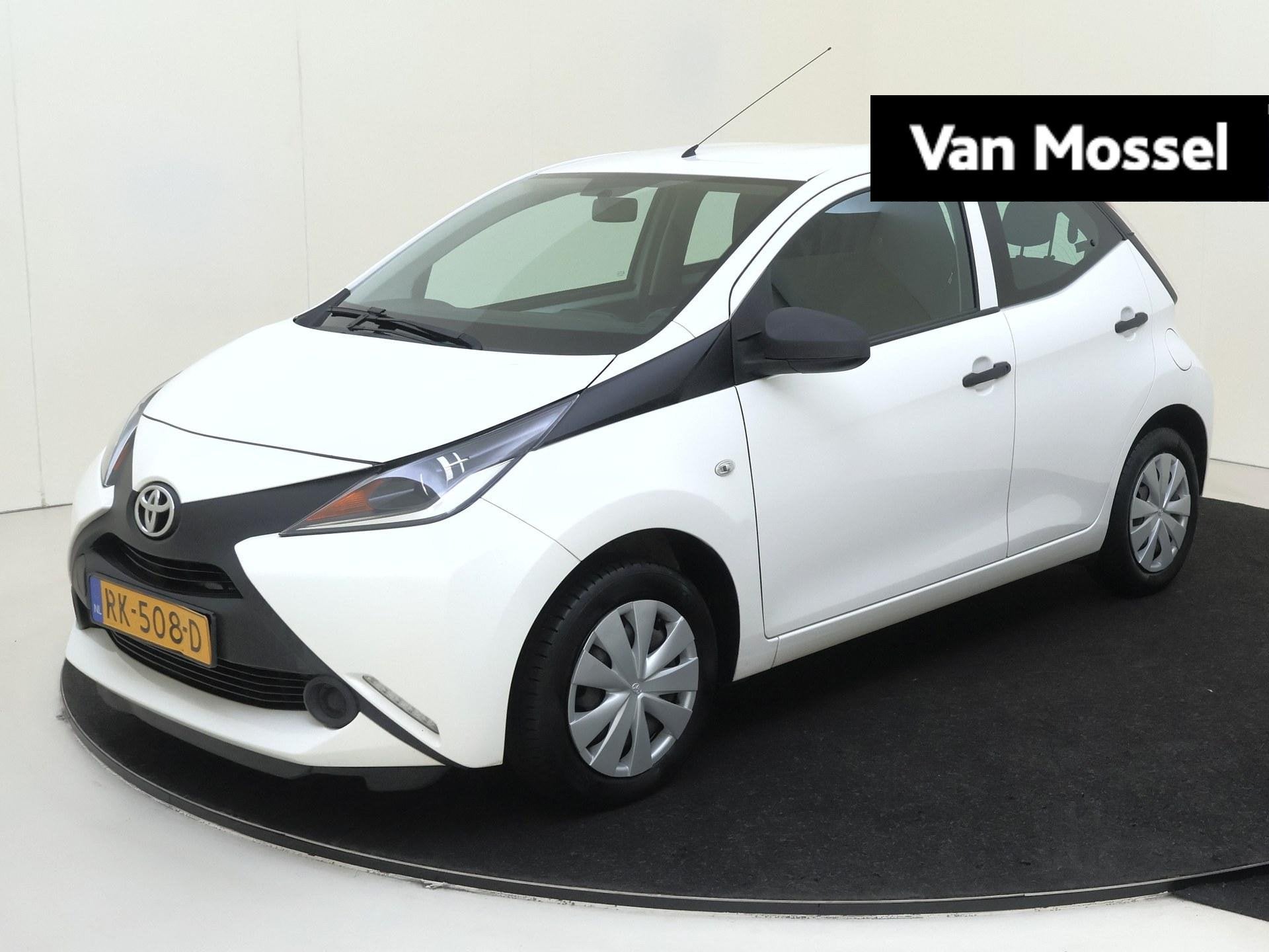 Toyota Aygo 5drs. 1.0 VVT-i X-Play | 1e-Eig. | Airco | Elect, Auto's, Stof, Gebruikt, Euro 6, 4 stoelen