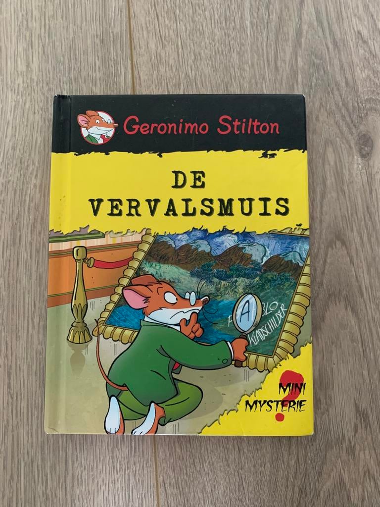 Geronimo Stilton, De Vervalsmuis mini-mysterie, Ophalen of Verzenden, Zo goed als nieuw, Fictie algemeen