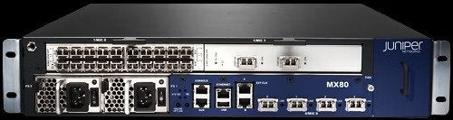 HPE Juniper Networks MX80-T, 4x 10Gb XFP Ports 2U MX80-T, Computers en Software, Netwerk switches, Verzenden, Refurbished, Info@ritmeester.info