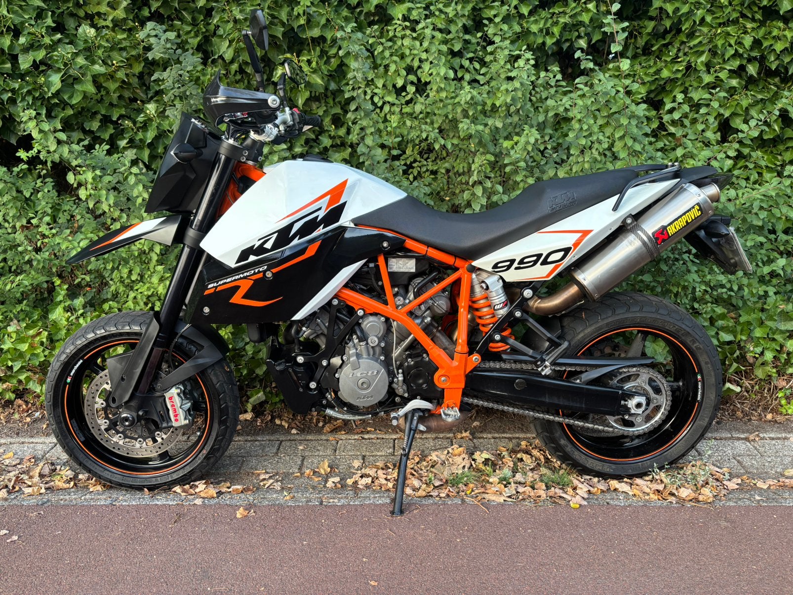KTM Supermoto R 990 (bj 2009) Akra, 2 cilinders, Occasion, Motorrijbewijs A, Bedrijf