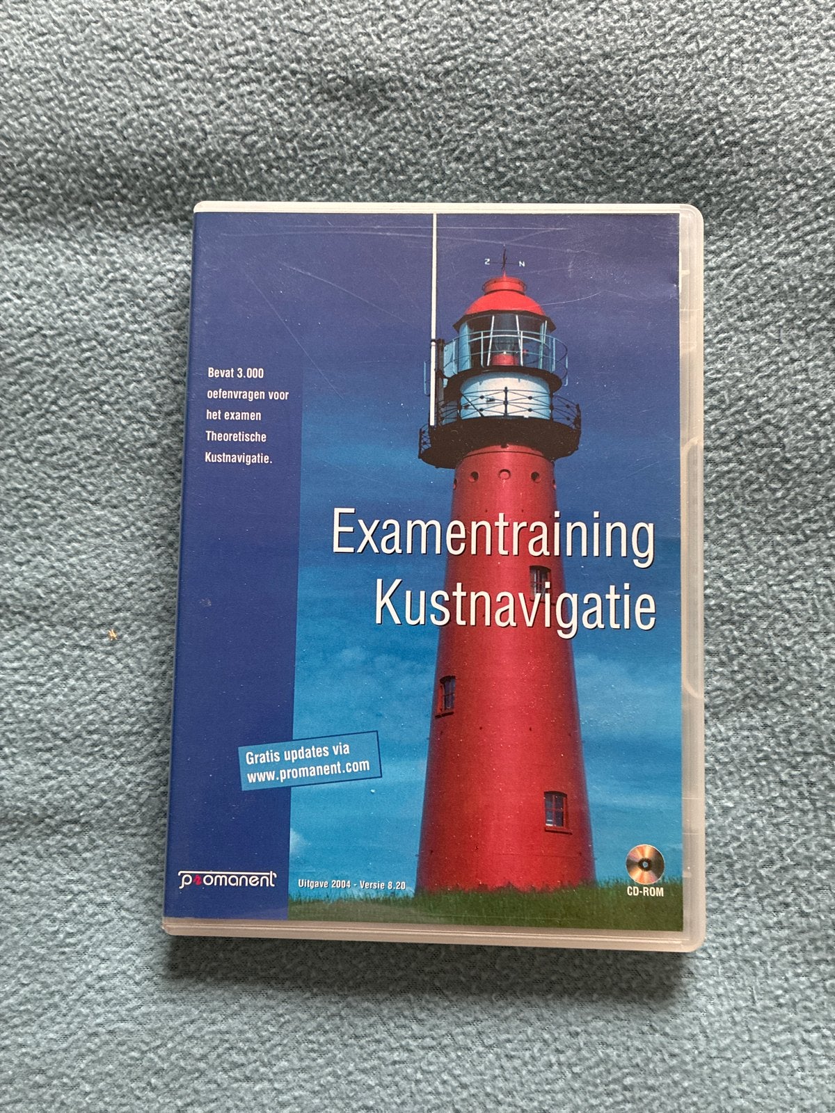 Examentraining Kustnavigatie CD-ROM - Promanent, Computers en Software, Educatie- en Cursussoftware, Ophalen of Verzenden, Gebruikt