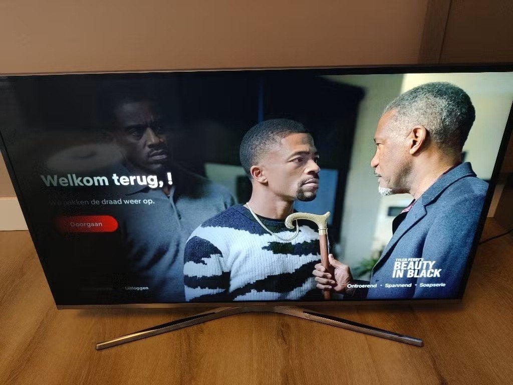 Samsung 40" 4K Smart TV – defecte linker backlight, Audio, Tv en Foto, Ophalen, Gebruikt, 50 Hz, LCD