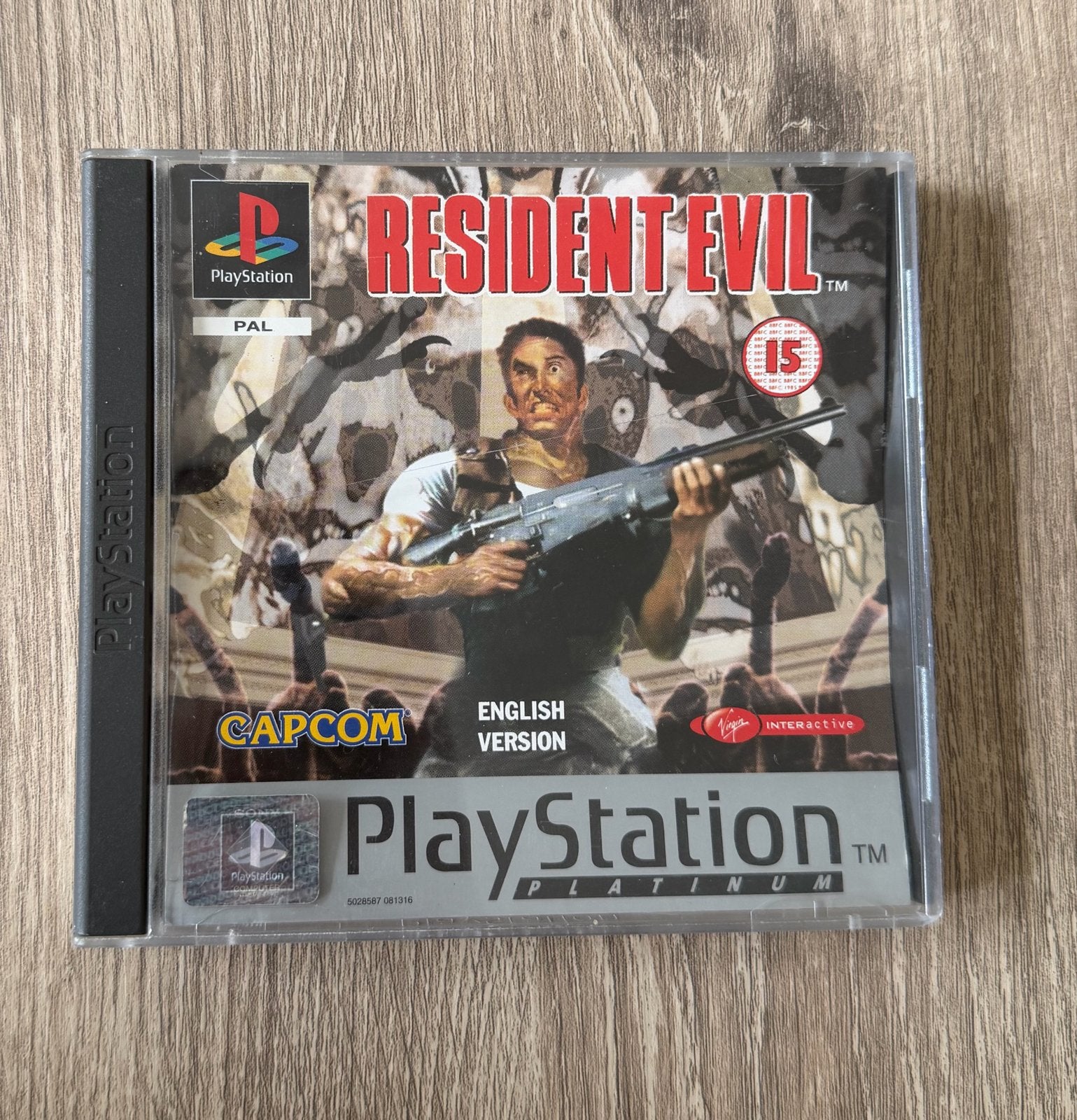 Resident Evil PS1 Platinum - Klassieke Survival Horror, Avontuur en Actie, Gebruikt, 1 speler, Ophalen of Verzenden